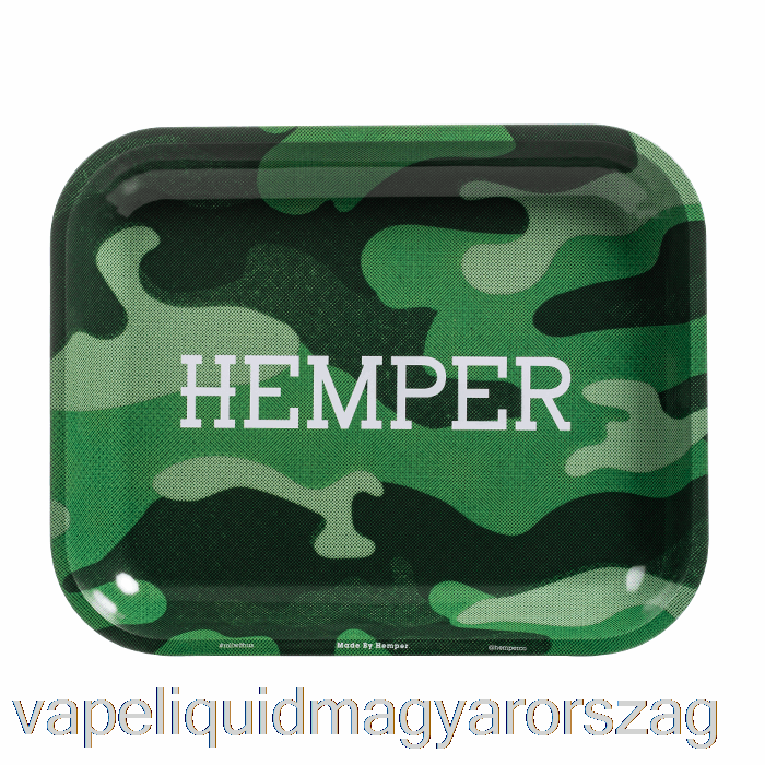 Hemper Gördülő Tálca Nagy Terepszínű Vape Folyadék
